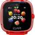 Смарт-часы ELARI KidPhone Fresh 4G,  1.4",  красный/красный [kp-4g-f-r]